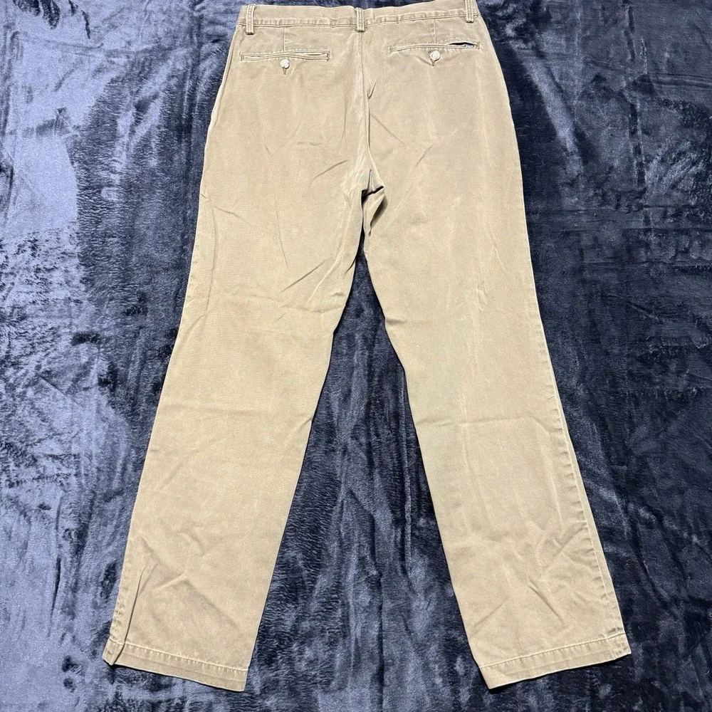 Polo Ralph Lauren Classic Fit Chino Pants Mens 32x32 Actual 33x31 Flat Front Tan